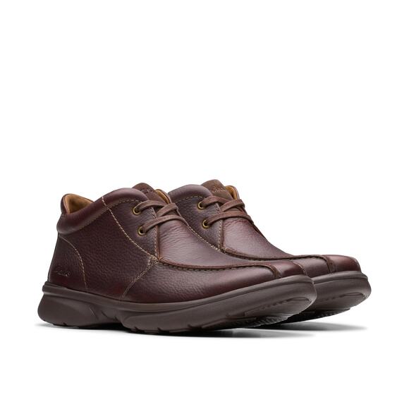 NWT Clarks Collection Men\'s Bradley Up Chukka Boot, Dark Brown, 10.5 Medium main image 4